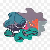 鱼 卡通 海洋哺乳动物-空若网 鱼 卡通 海洋哺乳动物-空若网