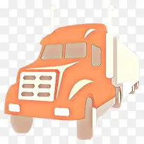 卡通 汽车 橙色-空若网 卡通 汽车 橙色-空若网