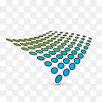 绿色 线条 点-空若网 绿色 线条 点-空若网