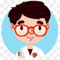 眼镜 鼻子 卡通-空若网 眼镜 鼻子 卡通-空若网