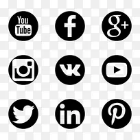 社交媒体电脑图标博客-空若网 社交媒体电脑图标博客-空若网