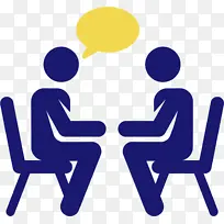 对话 人物 线条-空若网 对话 人物 线条-空若网