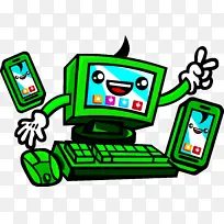 水彩画 标志 人物-空若网 水彩画 标志 人物-空若网