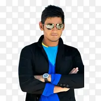 蓝色 眼镜 白领工人-空若网 蓝色 眼镜 白领工人-空若网