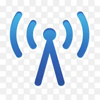 天线图标 收音机图标 蓝色-空若网 天线图标 收音机图标 蓝色-空若网