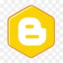 博客图标 六边形图标 徽标图标-空若网 博客图标 六边形图标 徽标图标-空若网