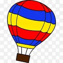 热气球 黄色 线条-空若网 热气球 黄色 线条-空若网