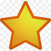 黄色 橙色 星形-空若网 黄色 橙色 星形-空若网