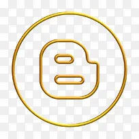 博客图标 圆圈图标 线条图标-空若网 博客图标 圆圈图标 线条图标-空若网