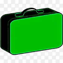 绿色 手提箱 长方形-空若网 绿色 手提箱 长方形-空若网