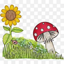 蘑菇 卡通 植物-空若网 蘑菇 卡通 植物-空若网