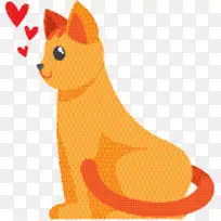橙色 尾巴 动物形象-空若网 橙色 尾巴 动物形象-空若网
