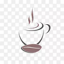 咖啡杯咖啡厅标志-咖啡厅-空若网 咖啡杯咖啡厅标志-咖啡厅-空若网