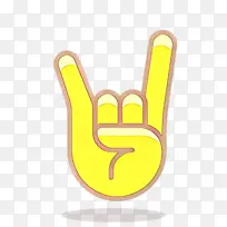 卡通 黄色 手指-空若网 卡通 黄色 手指-空若网