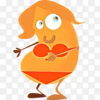 卡通 橙色 动画-空若网 卡通 橙色 动画-空若网
