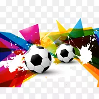 平面设计足球插画.足球-空若网 平面设计足球插画.足球-空若网