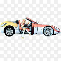 波普艺术 复古 陆地车-空若网 波普艺术 复古 陆地车-空若网