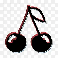 樱桃图标 水果图标 红色-空若网 樱桃图标 水果图标 红色-空若网