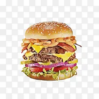 汉堡 垃圾食品 食品-空若网 汉堡 垃圾食品 食品-空若网
