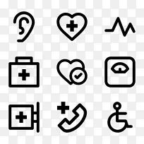 医疗保健的计算机图标.医生和护士-空若网 医疗保健的计算机图标.医生和护士-空若网