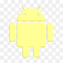 安卓图标 社交媒体图标 黄色-空若网 安卓图标 社交媒体图标 黄色-空若网