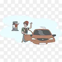 卡通 交通 车辆-空若网 卡通 交通 车辆-空若网