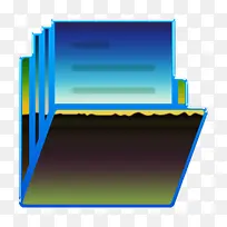文件夹图标 基本图标 蓝色-空若网 文件夹图标 基本图标 蓝色-空若网