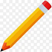 黄色 橙色 铅笔-空若网 黄色 橙色 铅笔-空若网