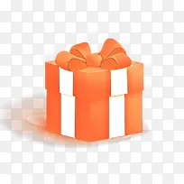 卡通 橙色 圆柱-空若网 卡通 橙色 圆柱-空若网