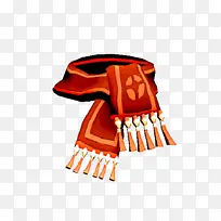 橙色 时尚配饰 围巾-空若网 橙色 时尚配饰 围巾-空若网