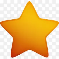 橙色 黄色 星形-空若网 橙色 黄色 星形-空若网