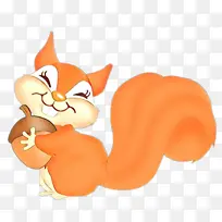 卡通 橙色 尾巴-空若网 卡通 橙色 尾巴-空若网
