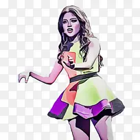 服装 时装插画 紫罗兰-空若网 服装 时装插画 紫罗兰-空若网