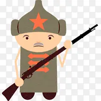 卡通 士兵-空若网 卡通 士兵-空若网