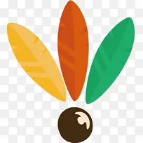 叶子 标志 植物-空若网 叶子 标志 植物-空若网