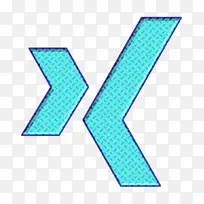 星形图标 蓝色 浅绿色-空若网 星形图标 蓝色 浅绿色-空若网