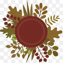 叶子 圆圈 植物-空若网 叶子 圆圈 植物-空若网