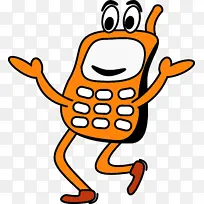 卡通 橙色 线条-空若网 卡通 橙色 线条-空若网