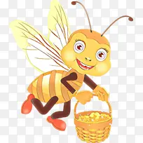 卡通 蜜蜂 黄色-空若网 卡通 蜜蜂 黄色-空若网