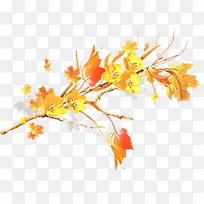 卡通 树叶 树枝-空若网 卡通 树叶 树枝-空若网