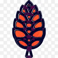 橙色 叶子 植物-空若网 橙色 叶子 植物-空若网