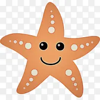 粉色 橙色 海星-空若网 粉色 橙色 海星-空若网