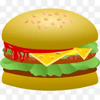 汉堡 芝士汉堡 食品-空若网 汉堡 芝士汉堡 食品-空若网