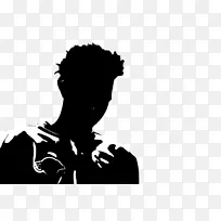 黑色 白色 剪影-空若网 黑色 白色 剪影-空若网