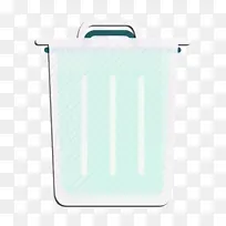 垃圾图标 基本图标 绿松石色-空若网 垃圾图标 基本图标 绿松石色-空若网