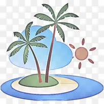 叶 树 棕榈树-空若网 叶 树 棕榈树-空若网