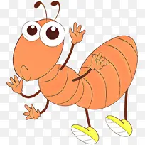卡通 橙色 动物形象-空若网 卡通 橙色 动物形象-空若网