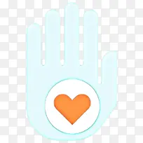 卡通 橙色 手-空若网 卡通 橙色 手-空若网