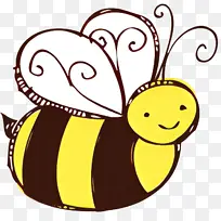卡通 蜜蜂 黄色-空若网 卡通 蜜蜂 黄色-空若网