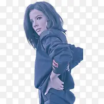 蓝色 电蓝色 外套-空若网 蓝色 电蓝色 外套-空若网